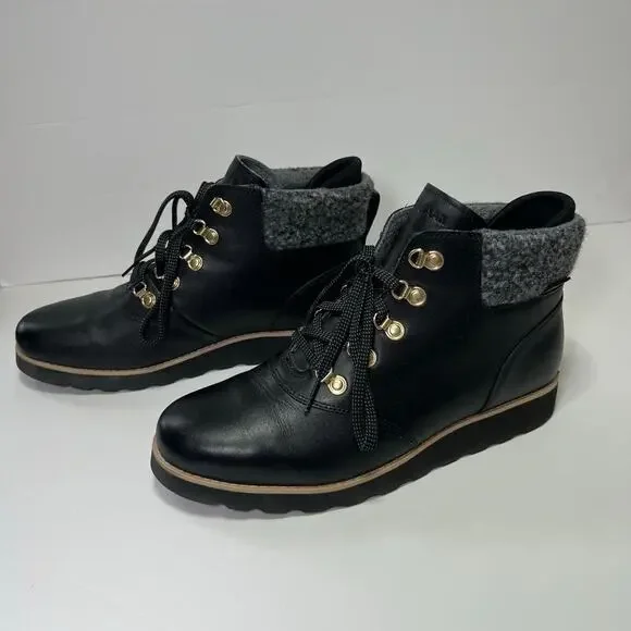 Cole Haan Nantucket Rugged Waterproof Leather Boots Size 10 - Picture 2 of 9